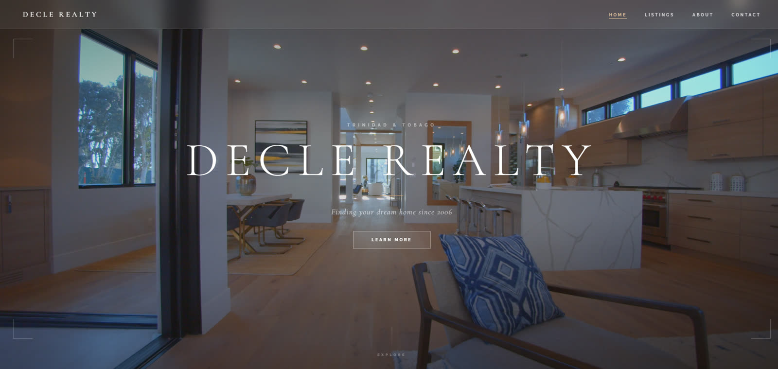 Decle Reality Real Estate Website